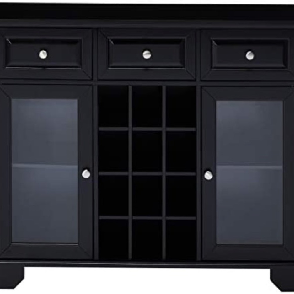 Buffet Server Wine Rack Table - - Picture 3 of 6